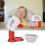 Interactive Pretend Play Kitchen Toy Set with Automatic Mode Self Mode Realistic Lights and Educational Benefits for Young Learners (Self Mode, 6