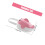 Dustproof Pacifier Storage Portable Baby Pacifier Case Pink PP for Daily Use 1Set 2