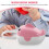 Dustproof Pacifier Storage Portable Baby Pacifier Case Pink PP for Daily Use 1Set 6