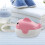 Dustproof Pacifier Storage Portable Baby Pacifier Case Pink PP for Daily Use 1Set 8