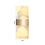 Acrylic Wall Light Gold 27x10cm Warm LED Sconce 3