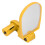 Adjustable Flexible Rotation Bicycle Mirror For Left Side Mounting Handlebar Rearview Mirror Premium Quality ABS Material Compact Design Easy 5