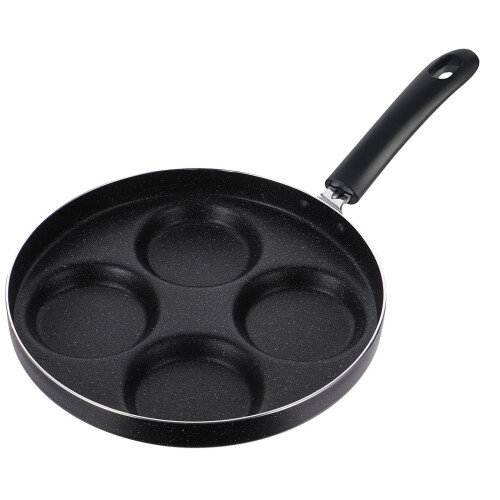 ULTNICE 1Set Four-cup Frying Pan Assorted Color for Household Users with Even Heating Feature 2