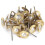 Durable Brass Wheel Brushes With Rust Removal And Cleaning Performance Ideal For Metal Surface Treatment Multi Purpose Rotating Tool Accessory Set 3
