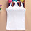 5τμχ. Αμάνικα για χορό με αθλητική πλάτη, καμιζόλα με τιράντες και τιράντες, 5