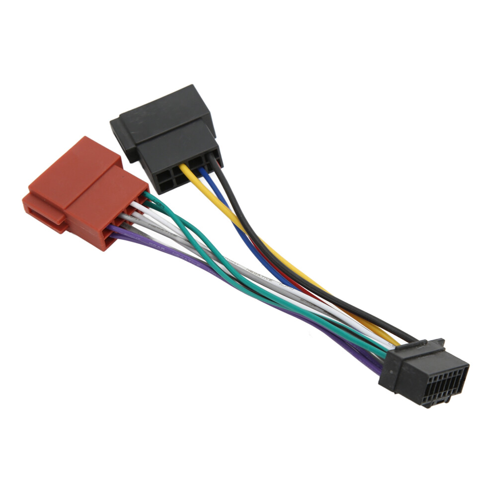 Car Stereo Wiring Harness Adapter Iso 12V 24 Pin Easy Plug & Play 4291390500980