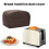 Toaster Cover Waterproof Dustproof Toaster Protector Washable Bread Machine Protector For Kitchen Countertop 4