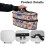 Polyester Travel Steamer Bag with Flowers Pattern 5
