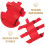 Fire Extinguisher Mount for Truck Prevent Sliding Red 1Pack 5
