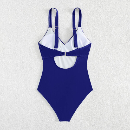 Women's Wrap Push-Up One-Piece Swimsuit with Tummy Control 2