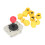 Solid Spring Arcade Joystick With Excellent Return To Center Durable Construction Smooth Responsive Quiet Micro Switch4Way Or8Way Operation 4