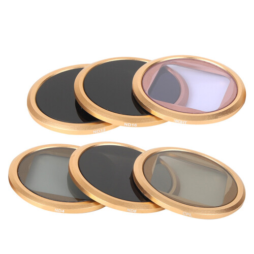Versatile ND CPL Filter Kit For Drone Enthusiasts, Easy To Install And Disassemble With Multi Layer Nano Coating Process Polarized Lens Filter And 1