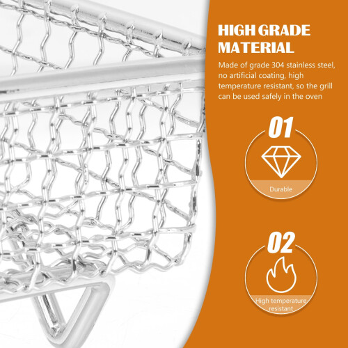 Bakery Cooling Rack Silver 1Pcs 11.4x10in 1