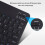 Mini Bluetooth keyboard and mouse Spanish Russian Arabic 4