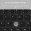 Mini Bluetooth keyboard and mouse Spanish Russian Arabic 7