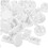 50-Pack White Safety Socket Covers with Handle Design for Easy Removal and Child 7