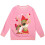 Kids Santa Pullover Reindeer Print Round Neck Long Sleeve 4