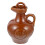 Clay Pitcher for and Elegant Ceramic Wine Jug Brown 1Pack 4