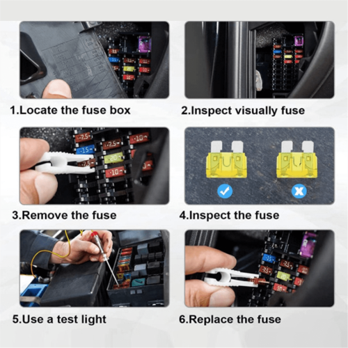 120Micro-Fuses, Thin Micro-Fuse Kit, Car/RV/Truck/Motor Micro-Fuse Combination Kit2Amp -40A 1