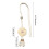 Camellia Tassel Tiebacks with Pearls Adjustable Braided Rope 3