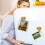 Flower Refrigerator Magnet Colorful Bouquet Decor 4