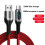 Καλώδιο δεδομένων USB σε Type-C 120W6A με γρήγορη φόρτιση, καλώδιο Type-C με ψηφιακή οθόνη 5