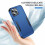 Capa protetora reforçada de 3 camadas para iPhone 16 Pro Max de 6,9 polegadas — à prova de choque, resistente a quedas, proteção completa 7