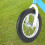 Roda de reposição para bicicleta de equilíbrio, alta capacidade de carga, dianteira e traseira, 14 polegadas. 8