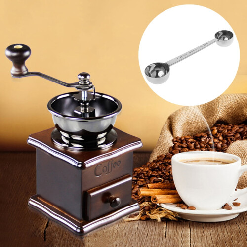 Edelstahl-Messlöffel für Kaffee, doppelseitig, 15 ml & 30 ml 2