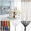 Hanging Beaded Curtains String Curtain Panels Door Fly Screen Room Divider 2PC 4