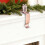 DAMAI Christmas Stocking Holders Bronze Metal Hooks 4-Pack 4