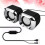 Minkissy2Pack Συμπαγές Ηχείο για Φορητό Υπολογιστή με Έλεγχο Έντασης, Μαύρο για τους 6