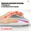Wireless Mouse Gaming Mouse Backlight USB Compatible RGB Rechargeable Mice Silent Backlit Ergonomic Gaming Mouse for Laptop PC 7