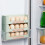 Stackable Green Egg Organizer for Fridge Side Door, 10-Egg Capacity with Timing Slider – Compatible with Most Refrigerators 4