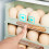 Stackable Green Egg Organizer for Fridge Side Door, 10-Egg Capacity with Timing Slider – Compatible with Most Refrigerators 5