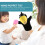 Soft Black Crow Hand Puppet for Classroom Props and Decor with Comfortable Texture 4