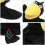 Soft Black Crow Hand Puppet for Classroom Props and Decor with Comfortable Texture 5