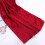 Plush Flannel Blanket Dark Red 19.7 x 27.6 in 6