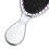 Mini Travel Detangler Paddle Brush Purple Silver 7