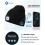 Καπέλο Bluetooth Beanie με φως, χειμερινό μουσικό πλεκτό καπέλο, καπέλο LED για τρέξιμο, 5