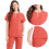 Women's Scrubs Set Orange L 3