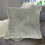 Housse de coussin grise à rayures classiques, 50 x 50 cm, 100 % polyester, pour salon 6