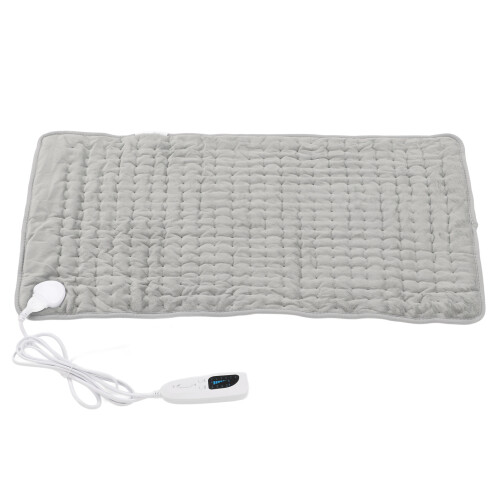 Soft Electric Heating Pad For Cramps With Smart Temperature Control Elastic Support Straps And Rapid Heat Distribution System 1