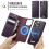 CaseMe iPhone 16 Pro Max portemonneehoesje – MagSafe, RFID 3