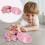 Mini Turtle Sandbox Desktop Toy Pink 2