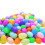 Plastic Easter Eggs Bulk,50Pcs Plastic Fillable Easter Eggs,2.4" Colorful Bright Easter Eggs for Easter Hunt,Easter Basket Stuffers Fillers/ J02 8
