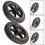 Pneu sólido de 12 polegadas (12x1,5) para scooter elétrica para idosos, cadeira de rodas, roda sem câmara. 2