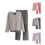 Unisex Scrubs Set Pink Solid Color Short Sleeve Long Pants 5