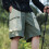 Men's Drawstring Cargo Shorts Army Green 3XL 6