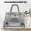 Soft Dog and Cat Carrier with Shoulder Strap for Small Pets 6